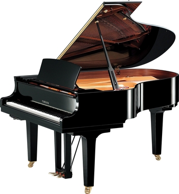 Yamaha Pianos Transacoustic C3X TA3 PE TransAcoustic Glossy schwarz 186 cm