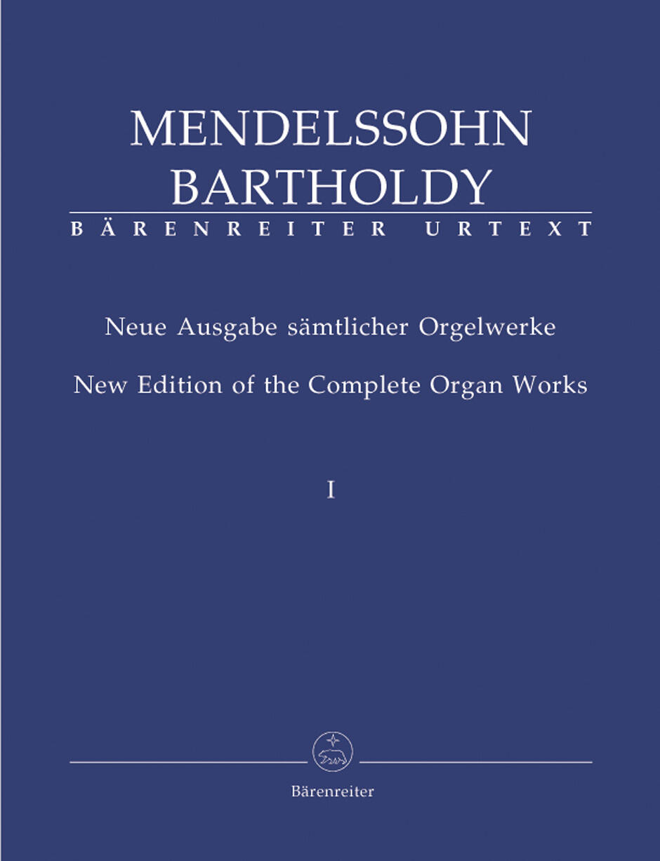Bärenreiter Organ Works Complete Vols.1 & 2 Felix Mendelssohn Bartholdy  Orgel : photo 1