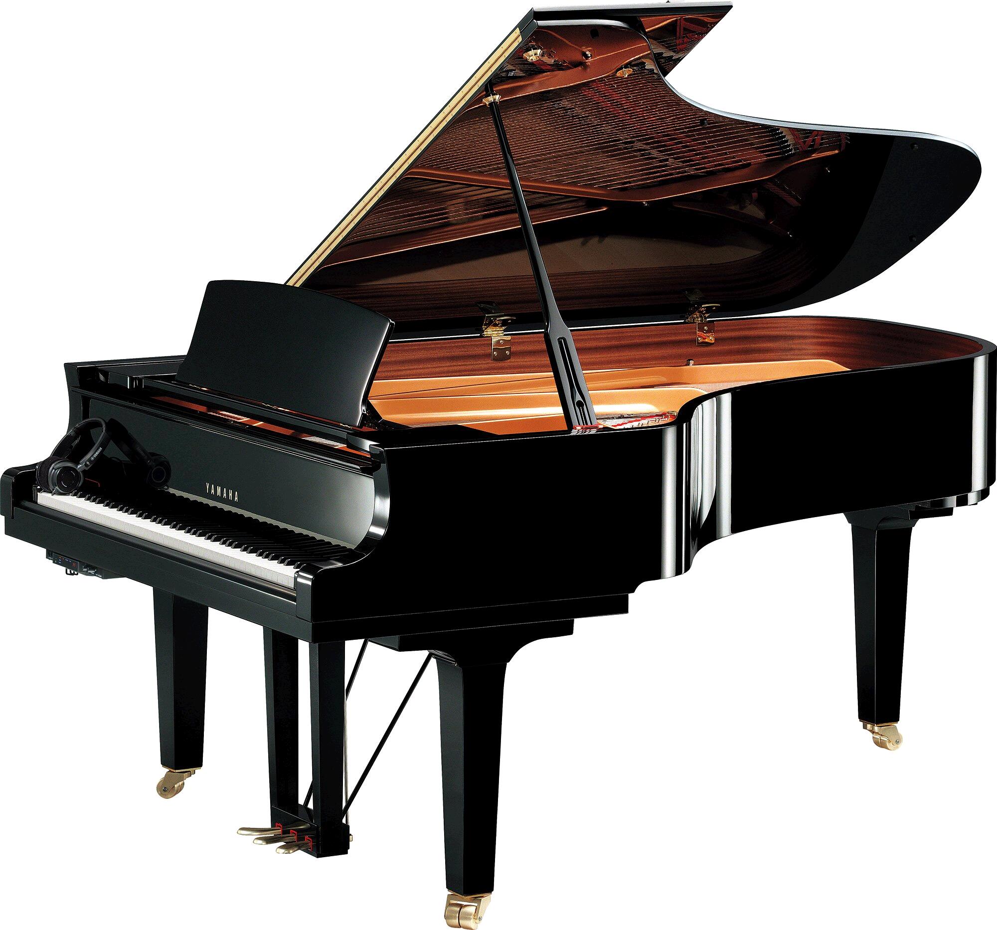 Yamaha Pianos Silent C7X SH3 PE Noir poli-brillant 227 cm : photo 1