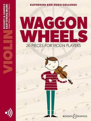 Waggon Wheels A second book of 26 pieces for beginner Violon et fichiers audio online