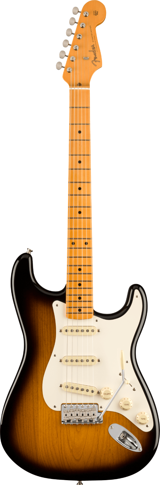 Fender American Vintage II 1957 Stratocaster, Maple Fingerboard, 2-Color Sunburst : photo 1