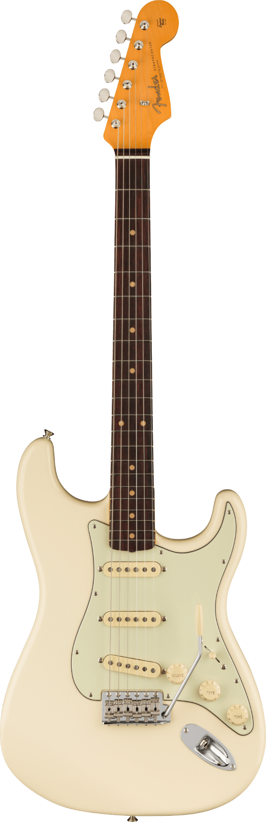 Fender American Vintage II 1961 Stratocaster, Rosewood Fingerboard, Olympic White : photo 1