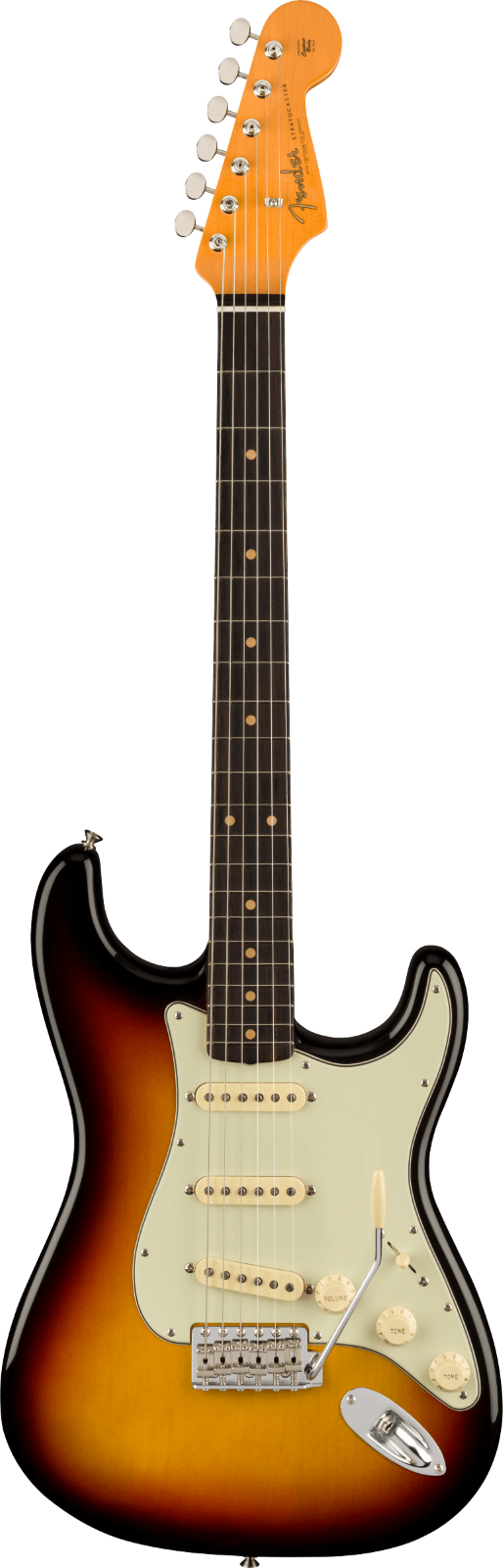 Fender American Vintage II 1961 Stratocaster, Rosewood Fingerboard, 3-Color Sunburst : photo 1