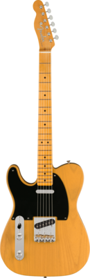 Fender American Vintage II 1951 Telecaster Left-Hand Maple Fingerboard Butterscotch Blonde