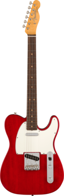 Fender American Vintage II 1963 Telecaster Rosewood Fingerboard Crimson Red Transparent