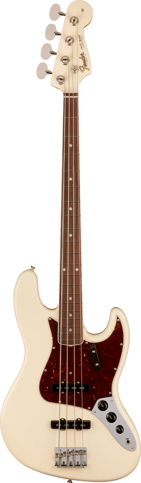 Fender American Vintage II 1966 Jazz Bass, Palisandergriffbrett, Olympic White : photo 1