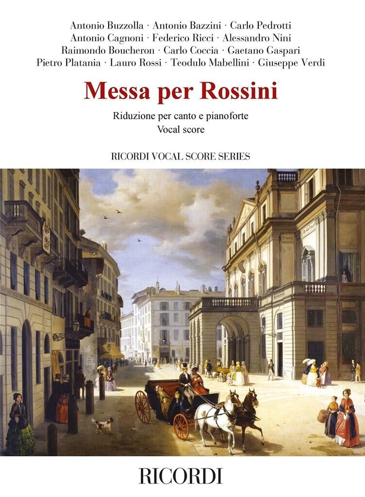 Messa per Rossini Riduzione per canto e pianoforte    Voice and Piano Italian-English / Riduzione per canto e pianoforte : photo 1