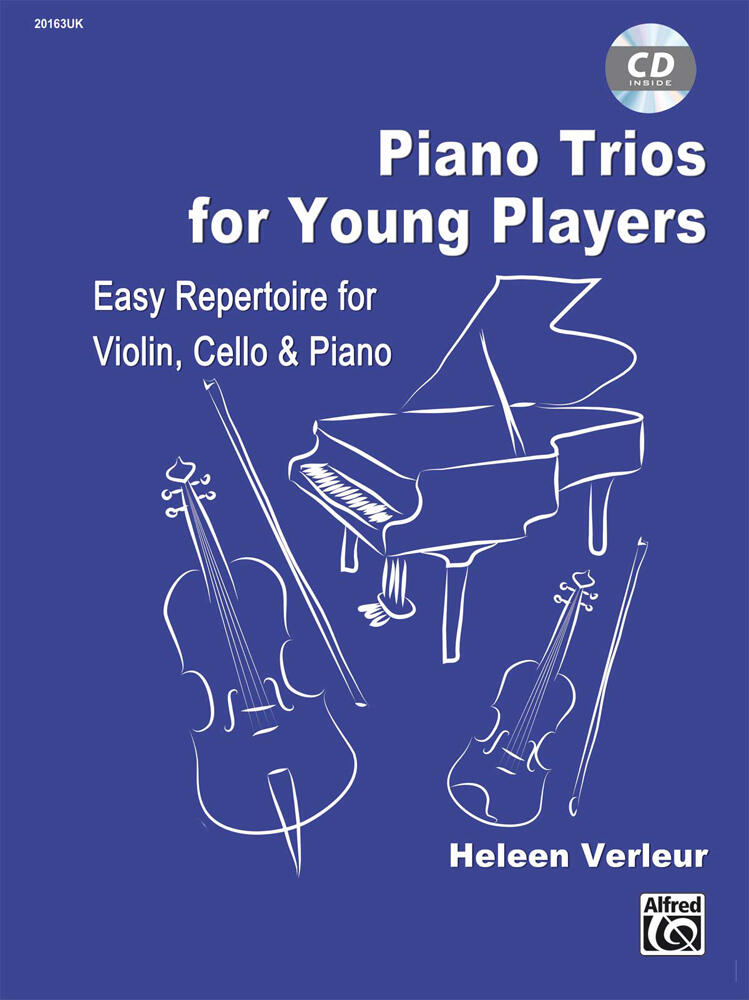 Piano Trios for Young Players Easy Repertoire for Violin, Cello & Piano Heleen Verleur  Violine, Cello und Klavier English / Easy Repertoire for Violin, Cello & Piano : photo 1