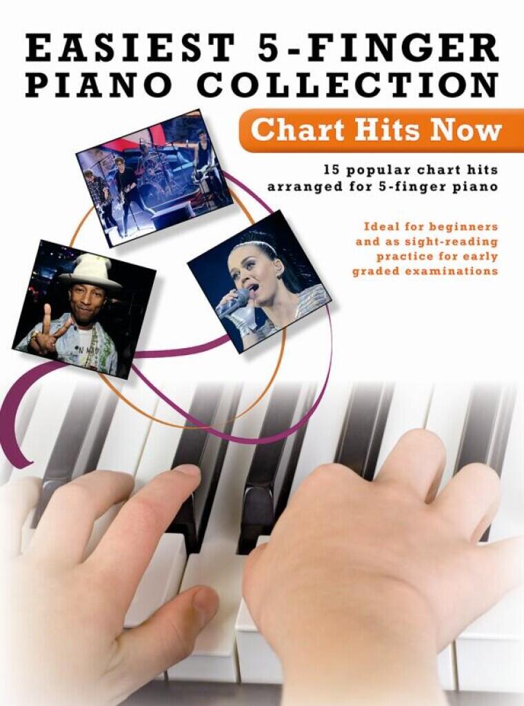 Easiest 5-Finger Piano Collection: Chart Hits Now   Klavier English : photo 1