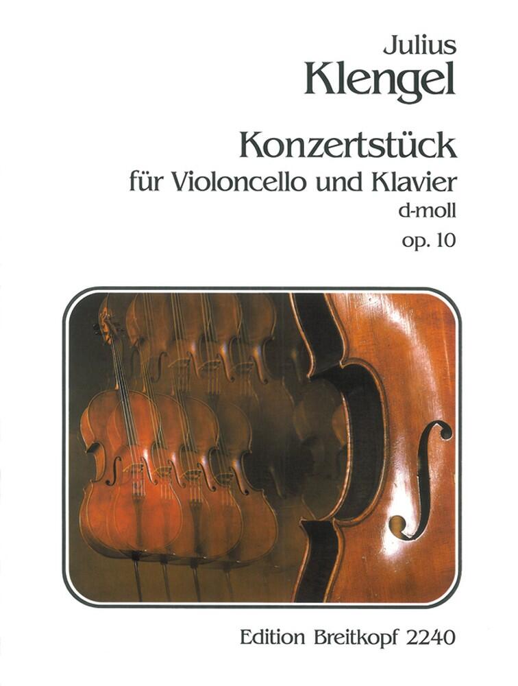 Konzertstück d-moll op. 10 Julius Klengel  Cello und Klavier : photo 1