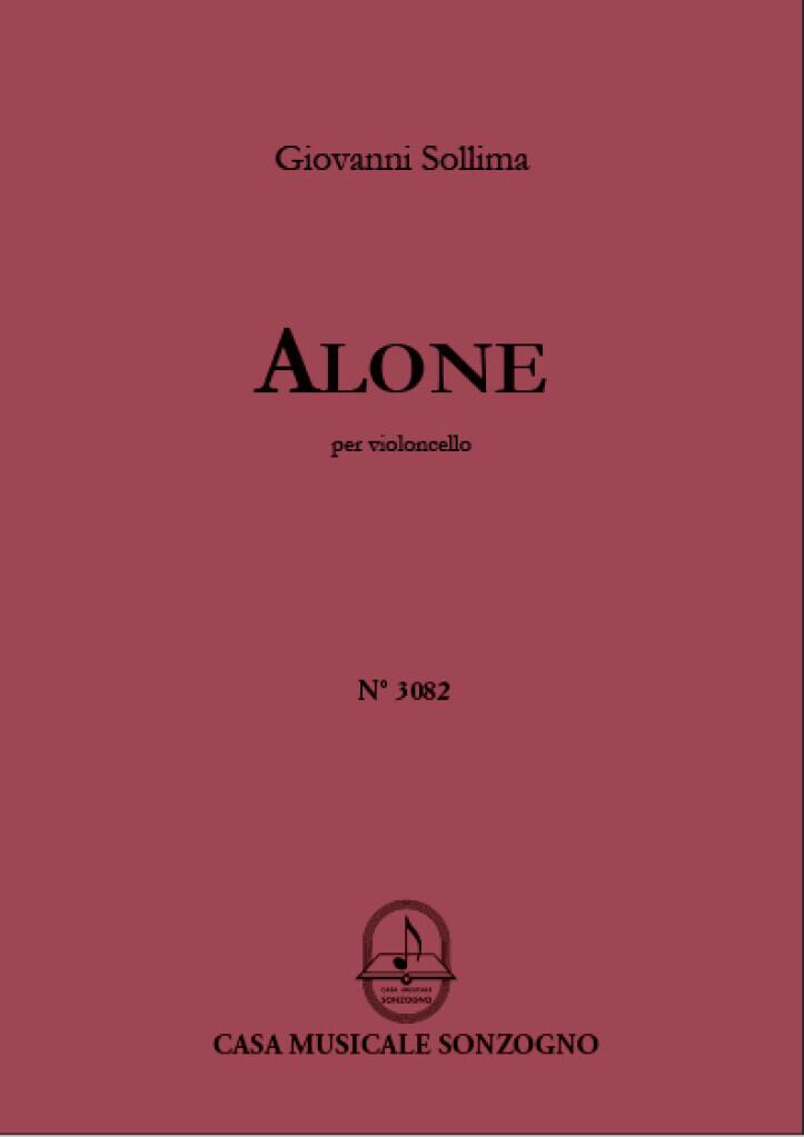 Casa Musicale Sonzogno Alone, per Violoncello Giovanni Sollima Cello : photo 1