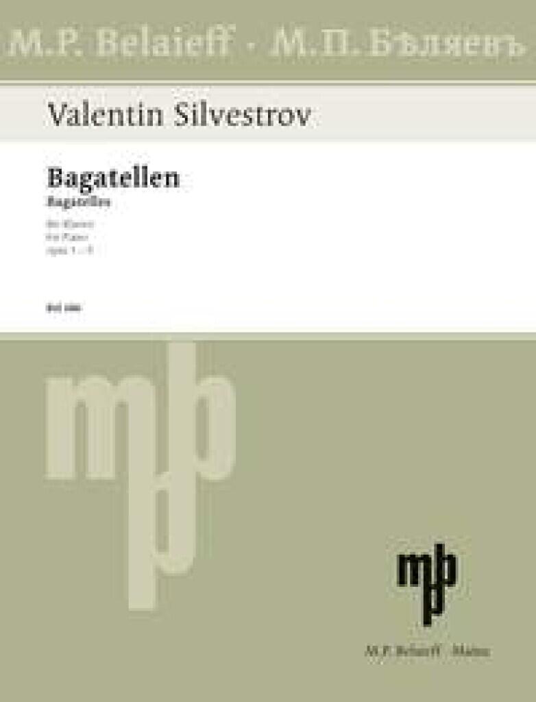 Bagatellen Valentin Silvestrov Klavier : photo 1