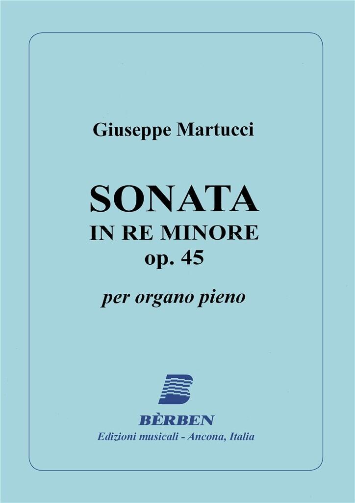 Sonata D-Moll Op 45  Martucci Orgue : photo 1
