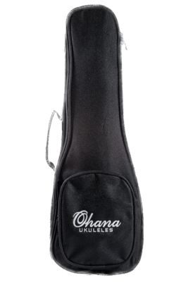 Ohana Ukulele Ukulele Bag Concert Black Ohana