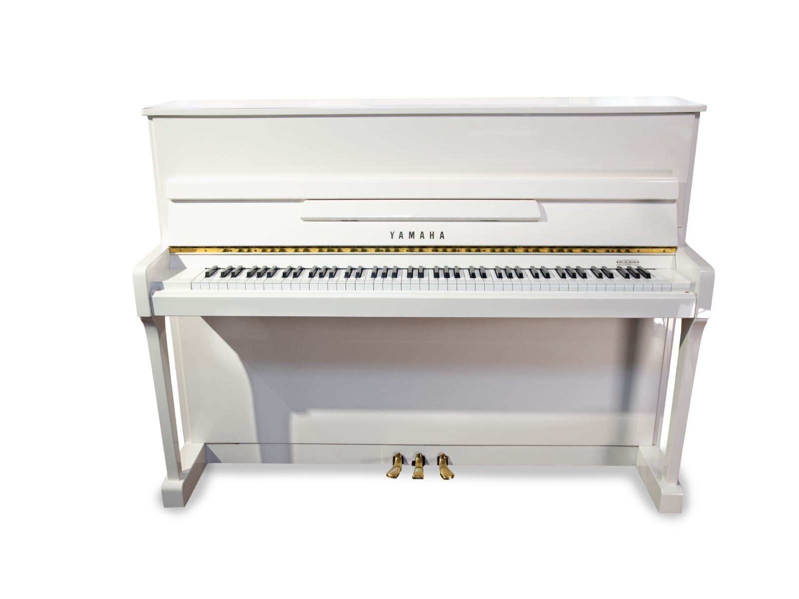 Yamaha Pianos Acoustic P116N PWH Blanc poli-brillant 116 cm : miniature 1