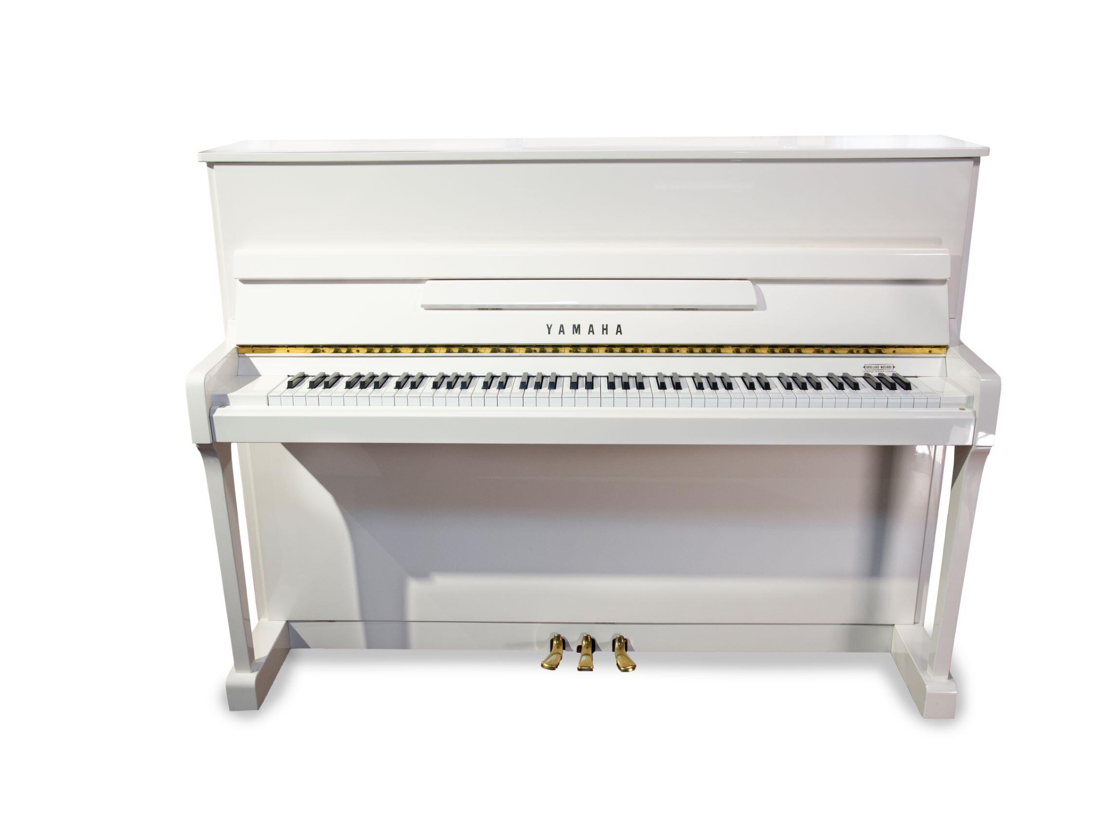 Yamaha Pianos Acoustic P116N PWH Blanc poli-brillant 116 cm : photo 1