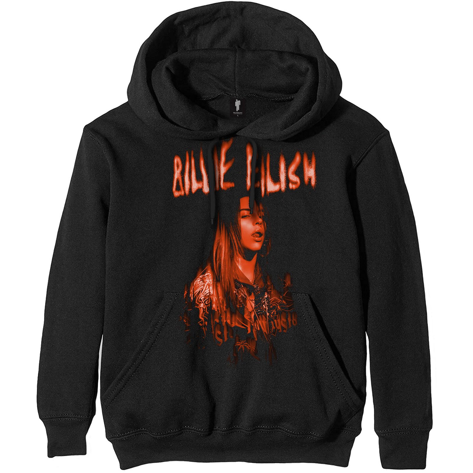 Rockoff Billie Eilish Spooky Logo Uni BL Hood Size M : photo 1