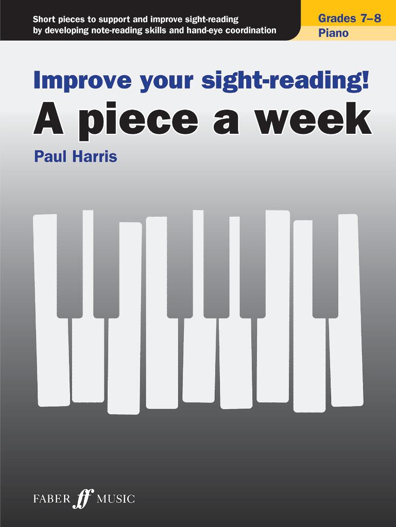 Improve your sight-reading A piece a week Piano Grades 7-8    Klavier English / Grades 7-8 : photo 1