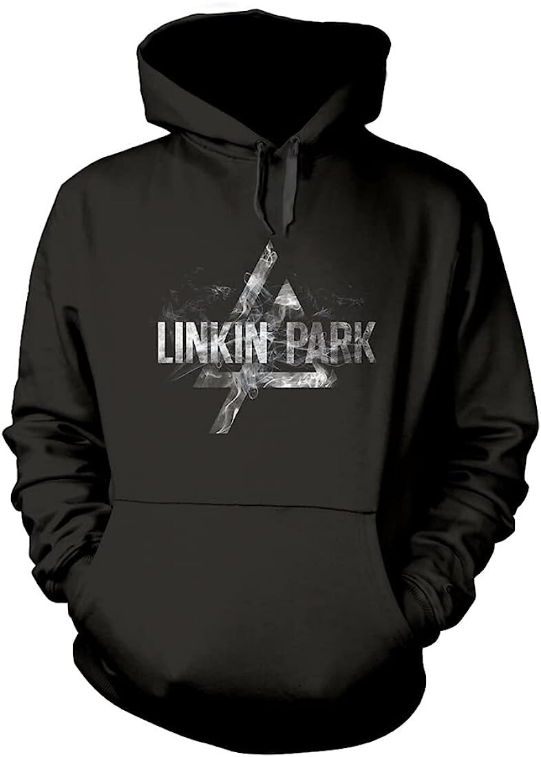 Rockoff Linkin Park Smoke Logo Uni Black Hood Taille M : photo 1