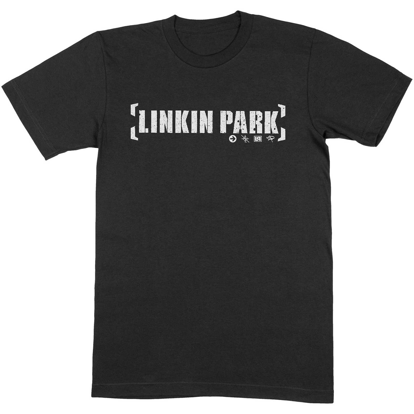 Rockoff T-Shirt Linkin Park Bracket Logo ack Taille S : photo 1
