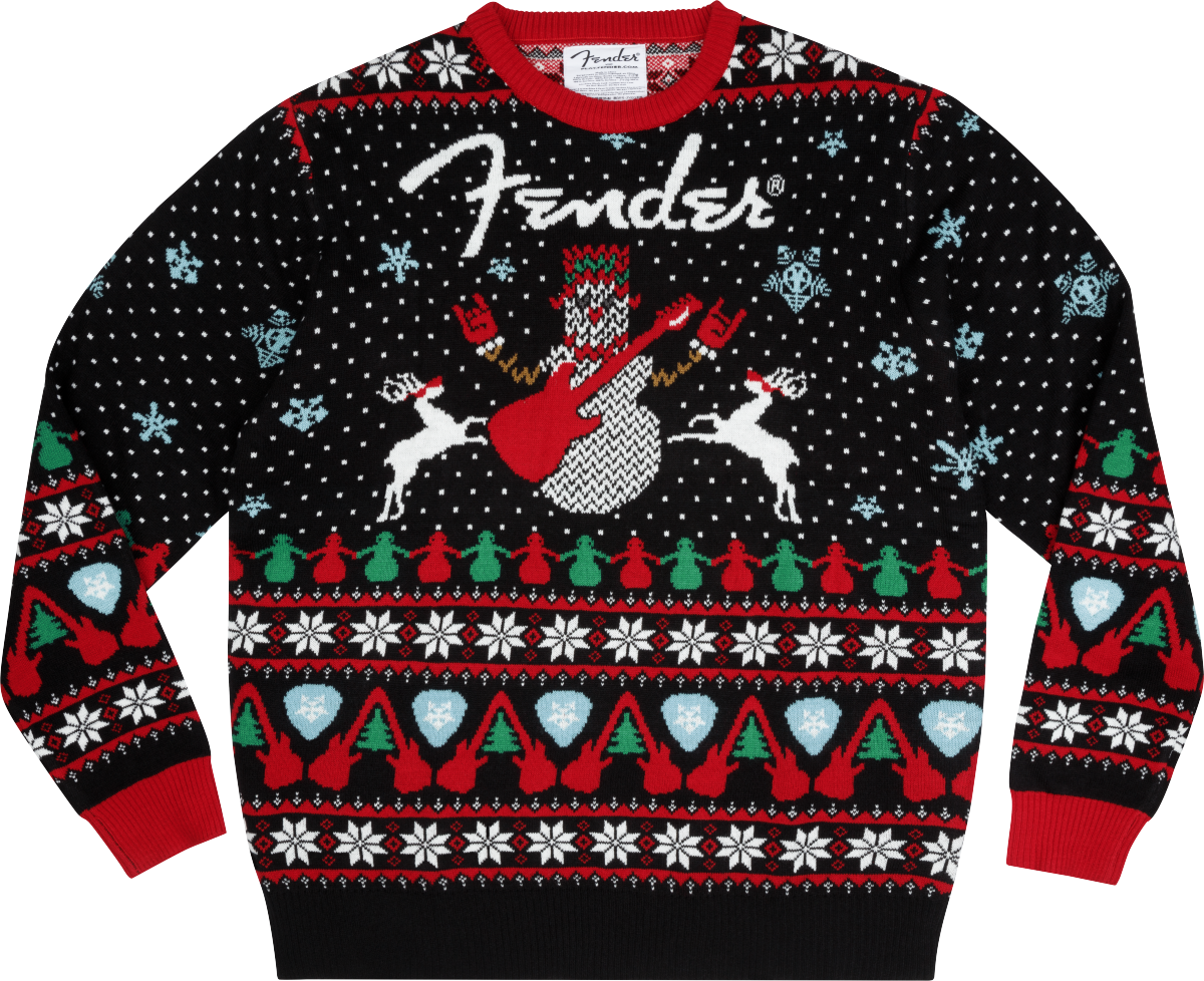 Fender Ugly Christmas Pullover, Schwarz Gr. XL : photo 1