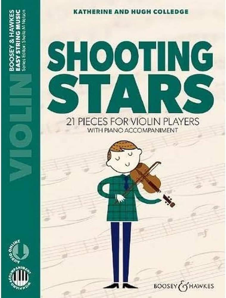 Shooting Stars 21 pieces for violin players    Violine und Klavier English / 21 pieces for violin players : photo 1