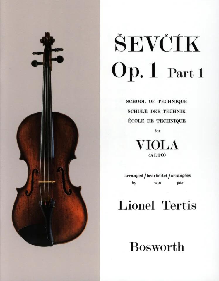 Sevcik Viola Studies: School Of Technique Part 1  Otakar Sevcik   Viola English : photo 1