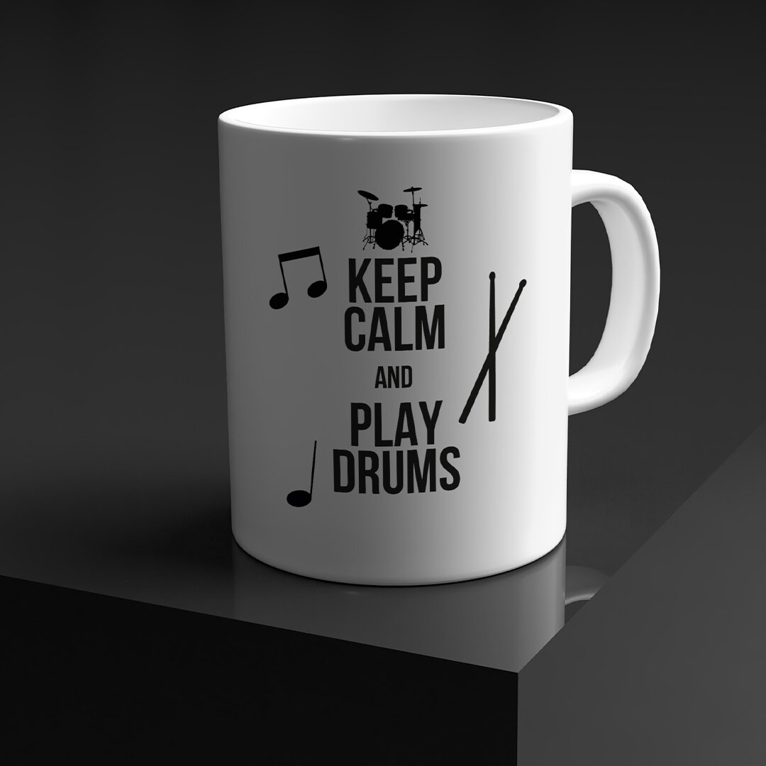 Boullard Musique Keep Calm and Play Drums : photo 1