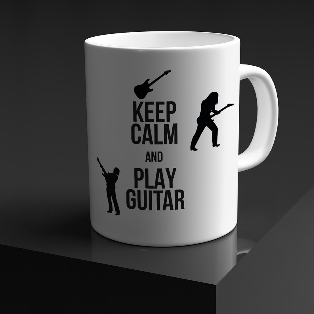 Boullard Musique Keep Calm and Play Guitar : photo 1
