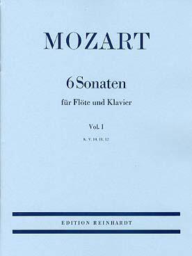 6 Sonaten für Flöte und Klavier - Vol. 1  Wolfgang Amadeus Mozart Joseph Bopp  Flöte und Klavier : photo 1