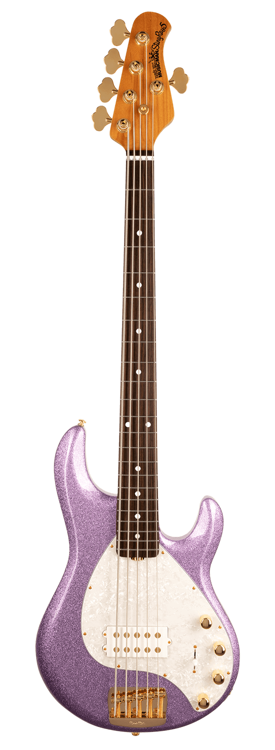 Music Man StingRay Special 5 - Roasted Maple / Rosewood - Amethyst Sparkle : photo 1
