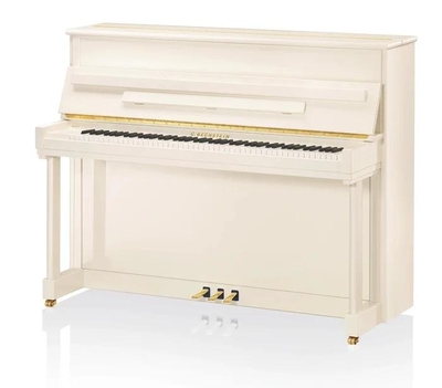 Bechstein Residence R4 Classic 120cm Blanc poli-brillant