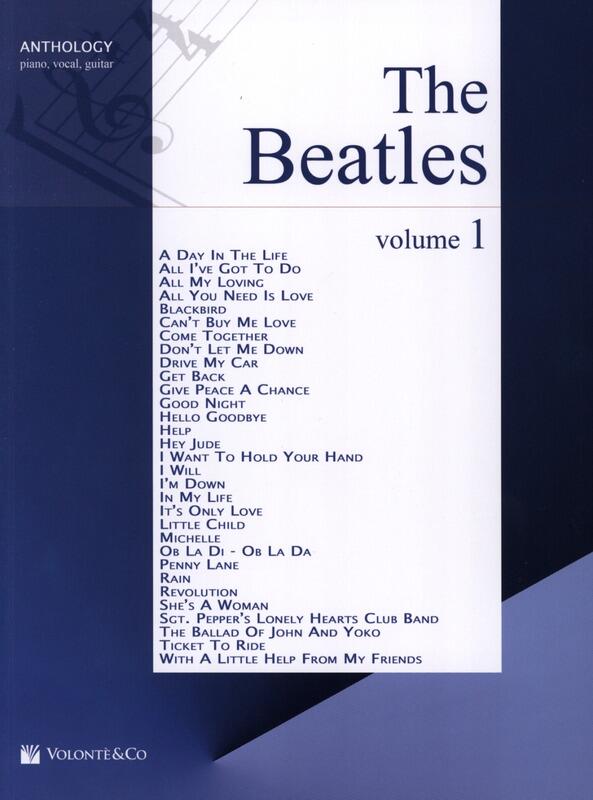 Volonté & Co The Beatles: Anthology - Volume 1  The Beatles   Piano, chant et guitare : photo 1