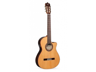 Alhambra Semi-acoustic Classical Cut-Away Student - Iberia Ziricote CTW E8