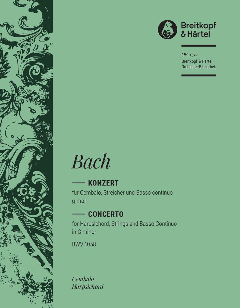 Cembalokonzert g-moll BWV 1058 Johann Sebastian Bach Cimbalon and Strings : photo 1