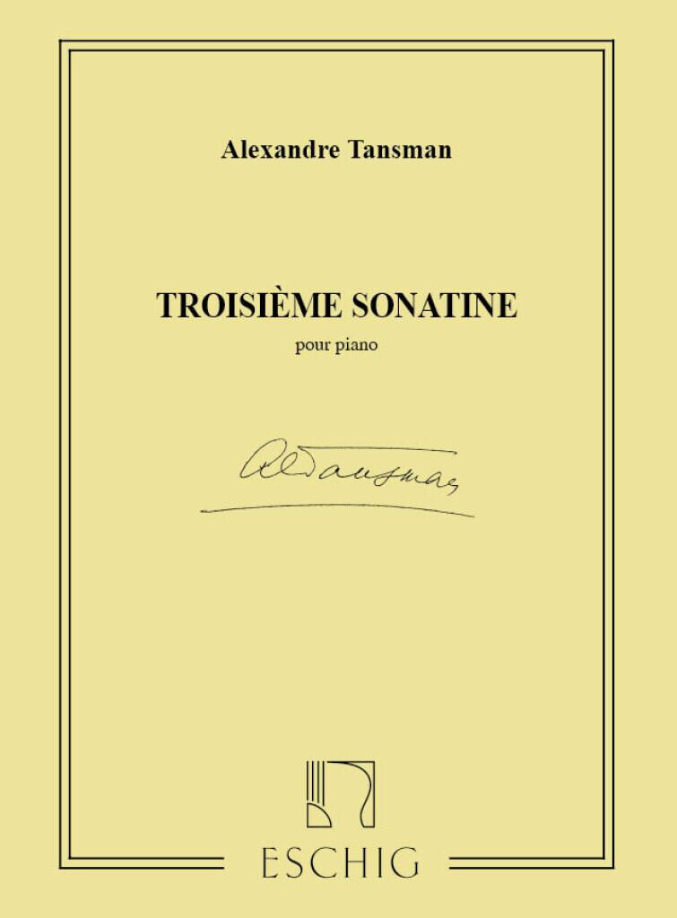 Max Sonatine N 3 Piano Alexandre Tansman Piano : photo 1