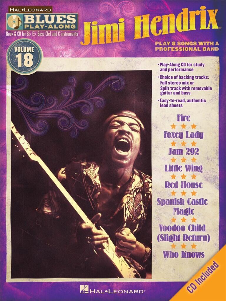 Jimi Hendrix Blues Play-Along Volume 18 : photo 1