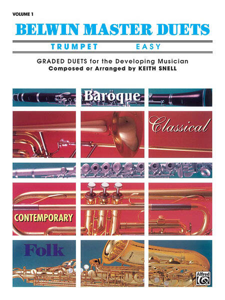 Belwin Master Duets (Trumpet), Easy Volume 1 : photo 1