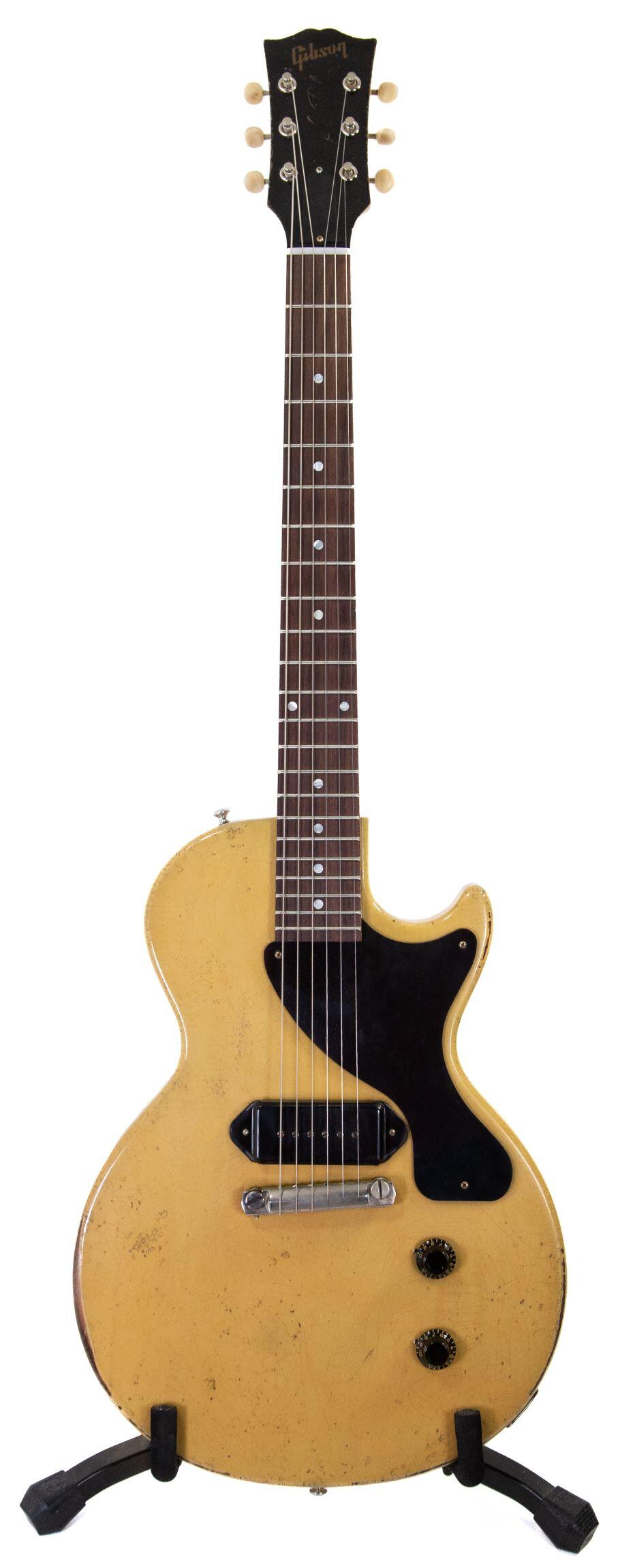 Gibson Custom Shop Murphy Lab Les Paul Junior 1957, TV Yellow Heavy Aged : photo 1