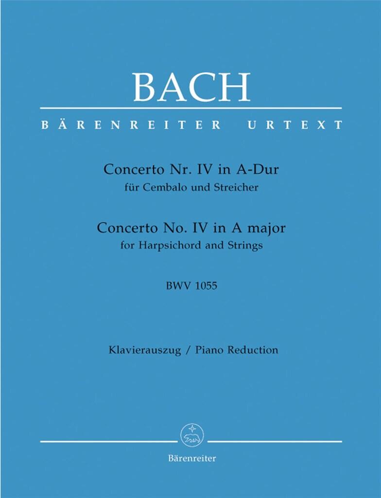 Concerto for Keyboard No.4 in A major BWV 1055 Johann Sebastian Bach 2 Pianos : photo 1