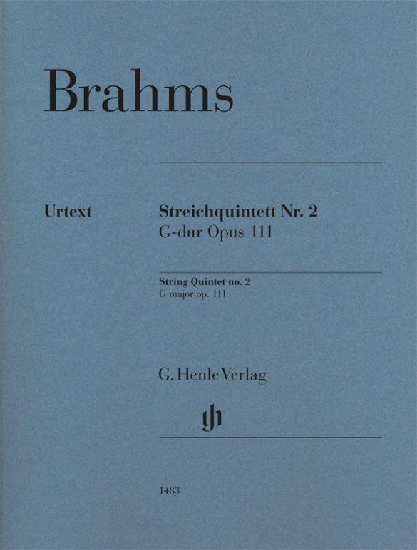 Streichquintett nr. 2 G-Dur op.111 Quintette à cordes nr. 2 op. 111 : photo 1