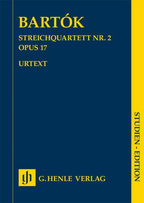 Henle Verlag Streichquartett nr. 2 op. 17 Quatuor nr. 2 op. 17 : miniature 1