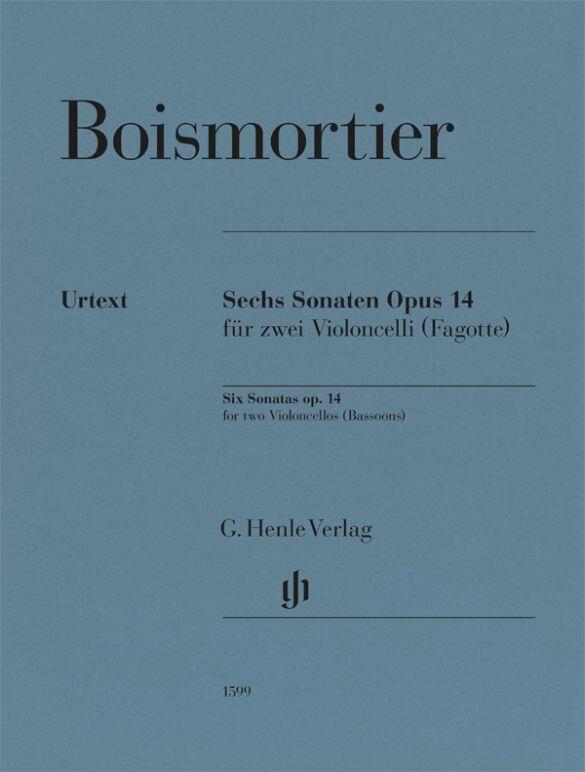Sechs Sonaten op. 14 für zwei Violoncelli (Fagotte) Six Sonates pour deux violoncelles : photo 1