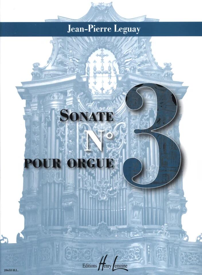 Sonate n3 Jean-Pierre Leguay Orgel French : photo 1