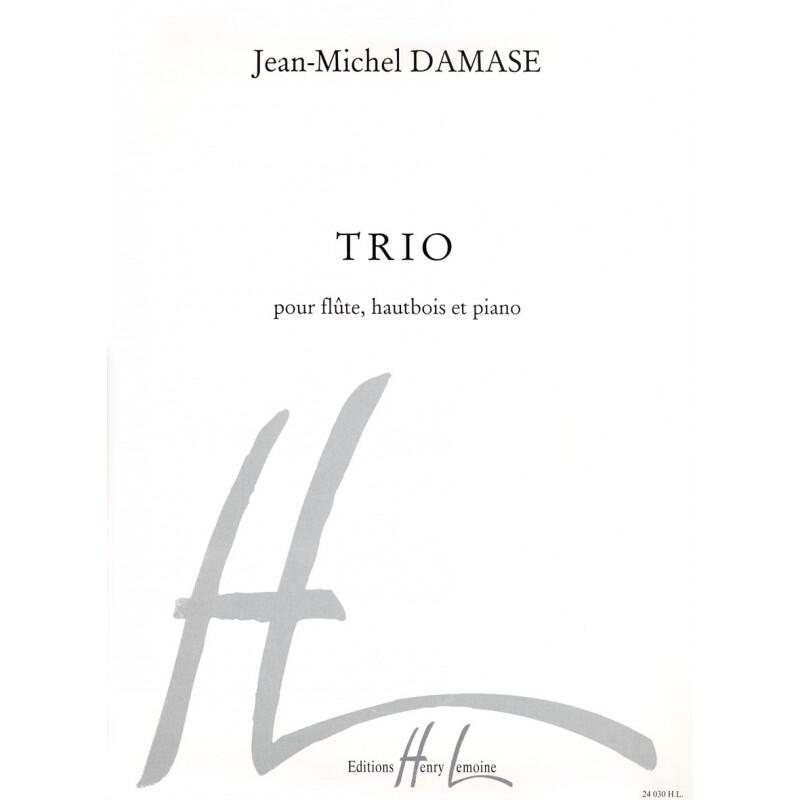 Trio Jean-Michel Damase Flute, Oboe and Piano French : photo 1