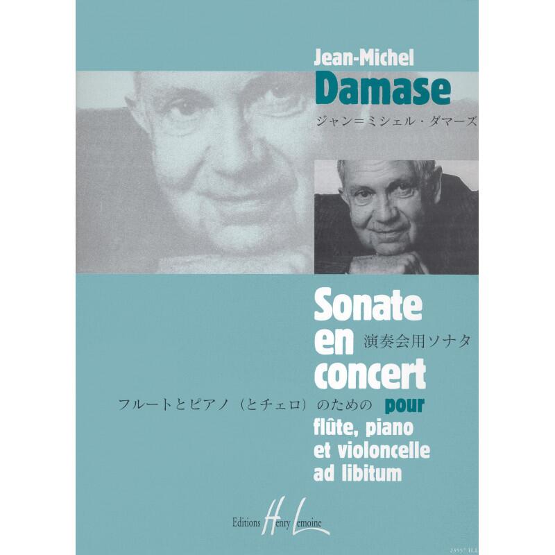 Sonate En Concert op. 17 Jean-Michel Damase Trio Flute, Cello and Piano : photo 1