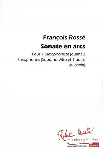 Robert Martin Sonates En Arcs pour saxophone et piano : photo 1