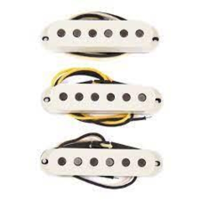 Lollar Pickups Stratocaster Vintage Tweed Flat Pole Parchment