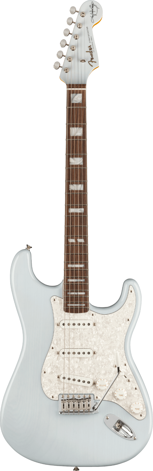 Fender Kenny Wayne Shepherd Stratocaster, Rosewood, Transparent Faded Sonic Blue : photo 1
