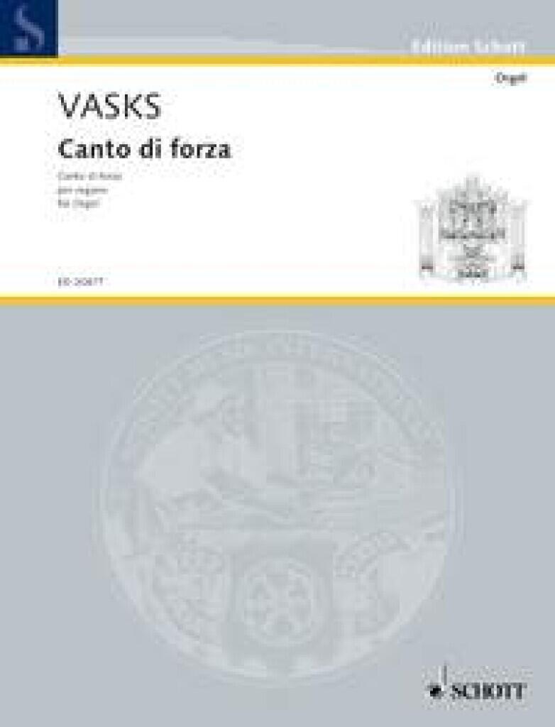 Canto di forza per organo Pêteris Vasks : photo 1